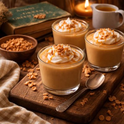 Image of Creamy Butterscotch Pudding Anne of Green Gables