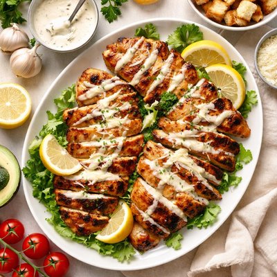 Image of Creamy Caesar Marinated Grilled Chicken