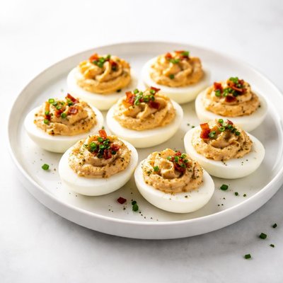 Image of Creamy Cajun Deviled Eggs