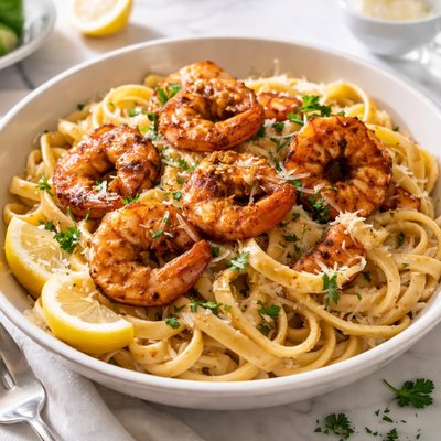 Image of Creamy Cajun Shrimp and Pasta