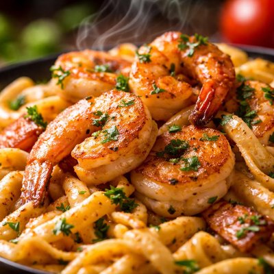 Image of Creamy Cajun Shrimp Pasta