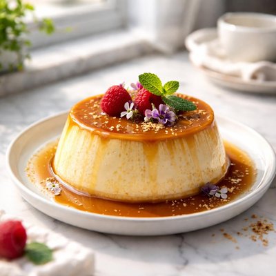 Image of Creamy Caramel Flan