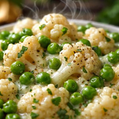 Image of Creamy Cauliflower Pea Medley