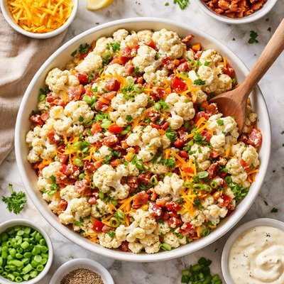 Image of Creamy Cauliflower Salad