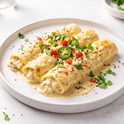 Image of Creamy Cheese Enchiladas