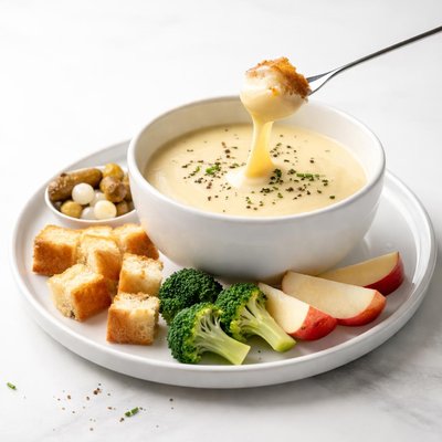Image of Creamy Cheese Fondue