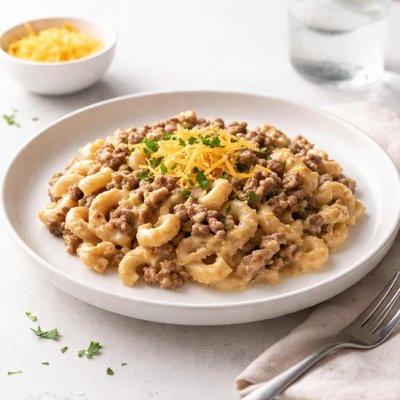 Image of Creamy Cheeseburger Macaroni
