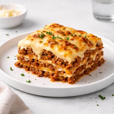 Image of Creamy Cheesy Beefy Lasagna