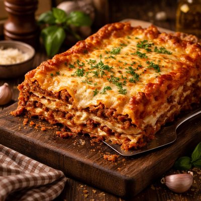 Image of Creamy Cheesy Lasagna