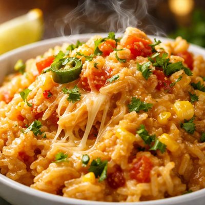 Image of Creamy Cheesy Mexican Rice