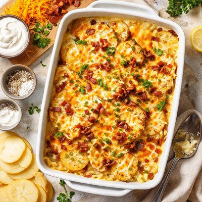 Image of Creamy Cheesy Potato Bake