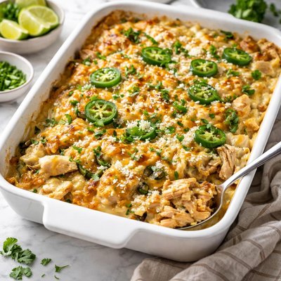 Image of Creamy Chicken and Chile Casserole