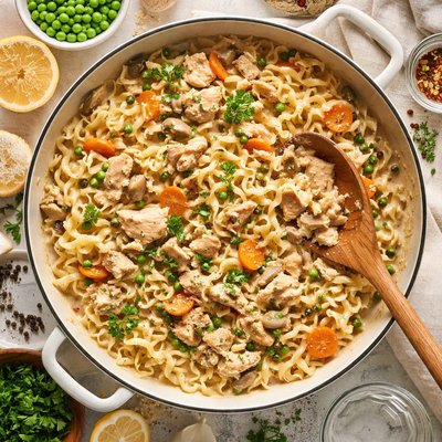 Image of Creamy Chicken and Noodles