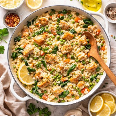 Image of Creamy Chicken and Rice