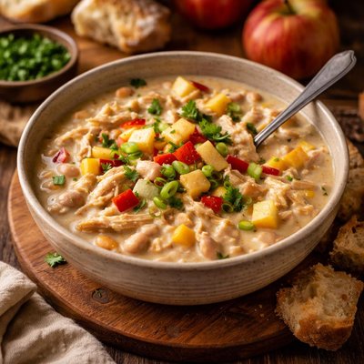 Image of Creamy Chicken Apple Chili