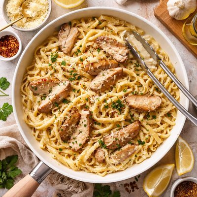 Image of Creamy Chicken Fettuccine