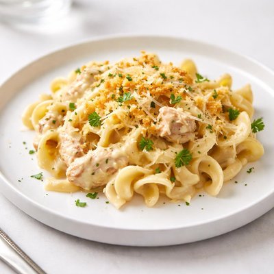 Image of Creamy Chicken N Noodles Bake
