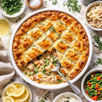 Image of Creamy Chicken Pie