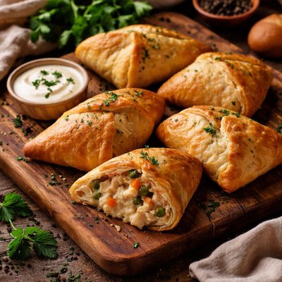 Image of Creamy Chicken Pockets