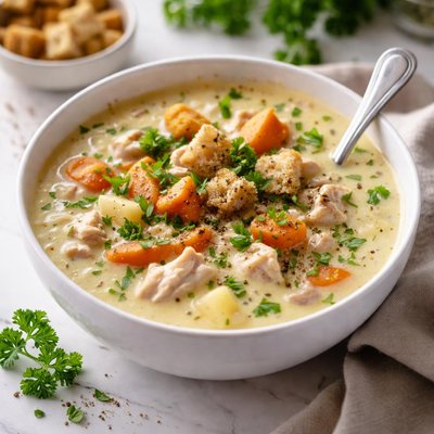 Image of Creamy Chicken Soup