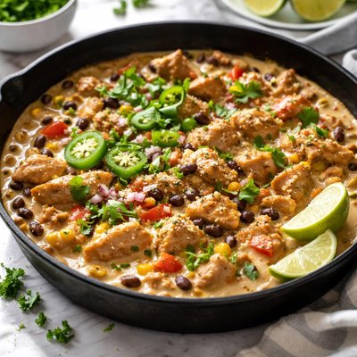 Image of Creamy Chicken Taco Skillet