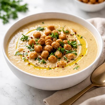 Image of Creamy Chickpea Soup