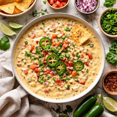 Image of Creamy Chile Con Queso