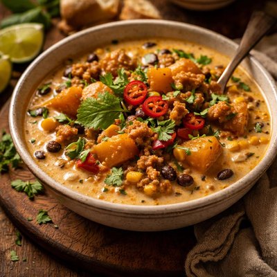 Image of Creamy Chilli Butternut Squash