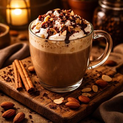 Image of Creamy Chocolate Almond Coffee