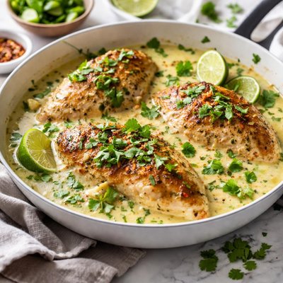 Image of Creamy Cilantro Chicken