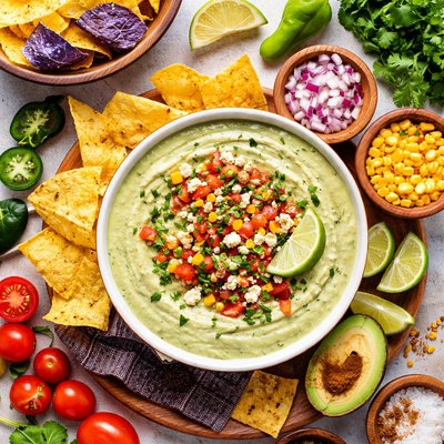 Image of Creamy Cilantro Salsa Dip