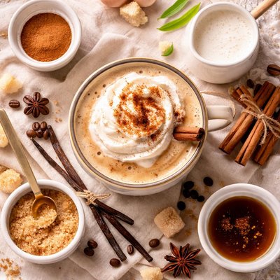 Image of Creamy Cinnamon Vanilla Coffee