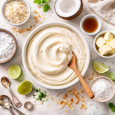 Image of Creamy Coconut Butter Frosting