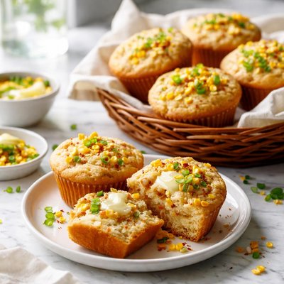 Image of Creamy Corn Muffins