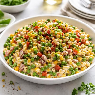 Image of Creamy Corn or Pea Salad
