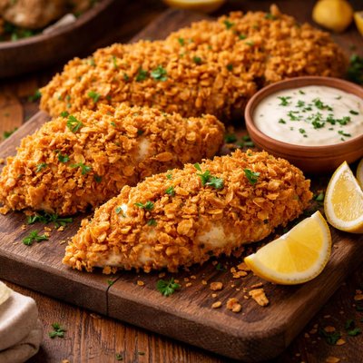 Image of Creamy Cornflake Chicken