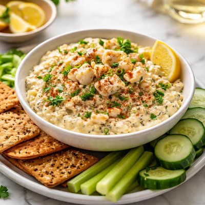 Image of Whole30 Creamy Crab Dip