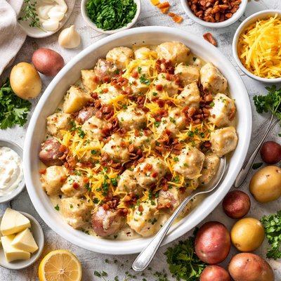 Image of Creamy Crock Pot Potatoes