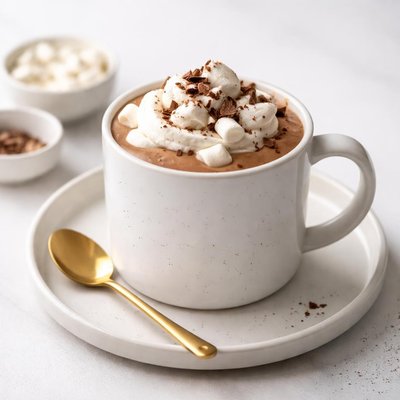 Image of Creamy Crockpot Hot Chocolate