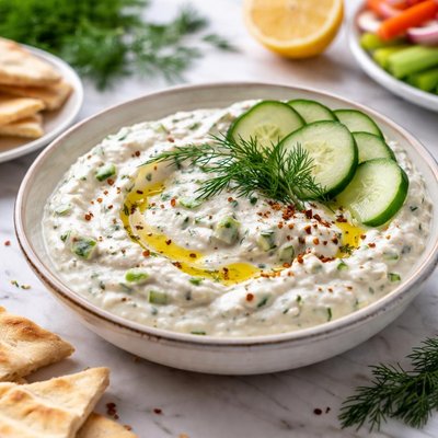 Image of Creamy Cucumber Dill Dip
