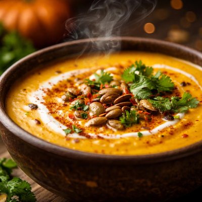 Image of Creamy Curry Pumpkin Soup
