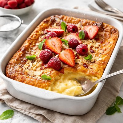 Image of Creamy Custard Bake