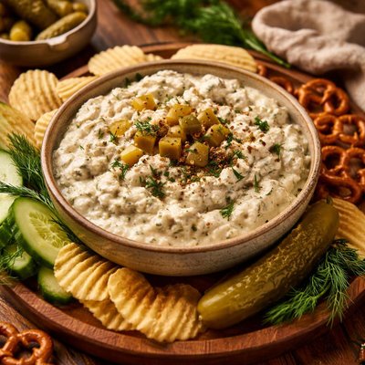 Image of Creamy Dill Pickle Dip