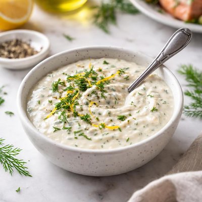 Image of Creamy Dill Sauce for Smoked or Poached Fish
