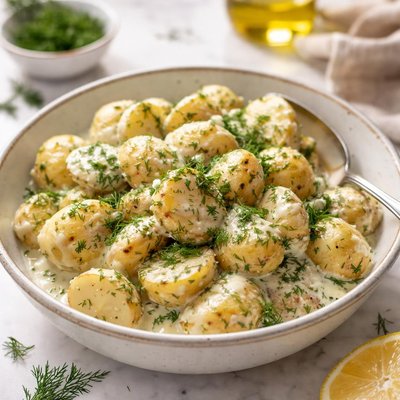 Image of Creamy Dilled Potatoes