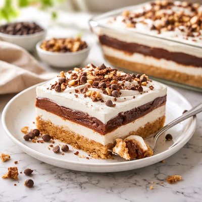 Image of Creamy Dreamy Four Layer Dessert