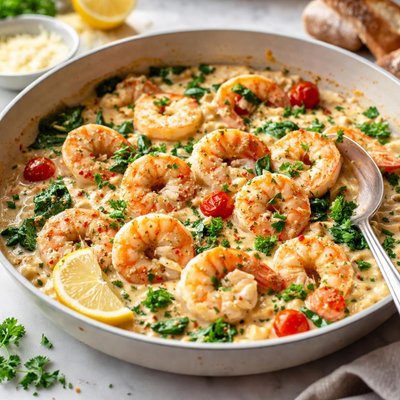 Image of Creamy Dreamy Shrimp Saute