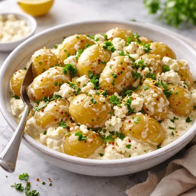 Image of Creamy Feta Potatoes