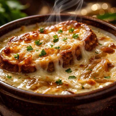 Image of Creamy French Onion Soup