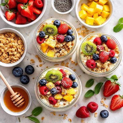 Image of Creamy Fruit Parfait Core Ww